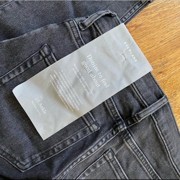 Everlane Ankle Midrise Skinny Jean Size 23 - Picture 5 of 6